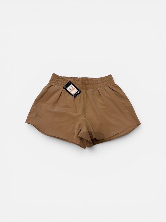 Under Armour Pants - Under Armour 3 inch Flex Woven Women’s Tan Performance Running Shorts XL